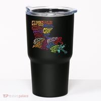 Louisiana State Map Mardi Gras Tumbler thumb 0