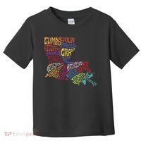 Louisiana State Map Mardi Gras Toddler T-Shirt thumb 0