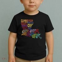 Louisiana State Map Mardi Gras Toddler T-Shirt thumb 2