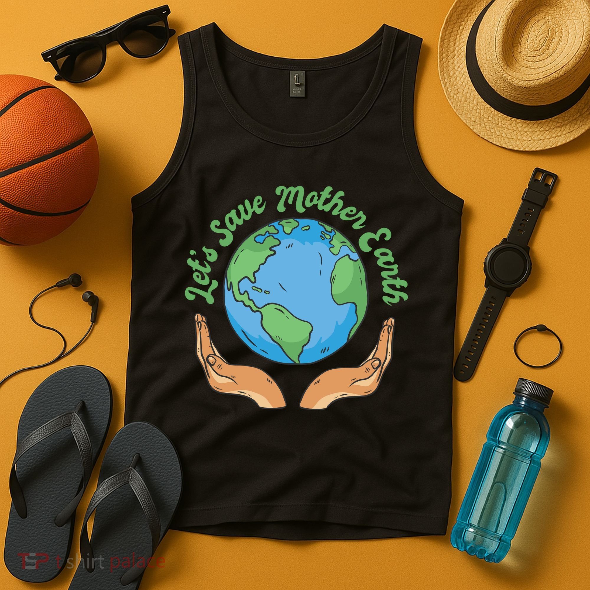 Let's Save Mother Earth Tank Top