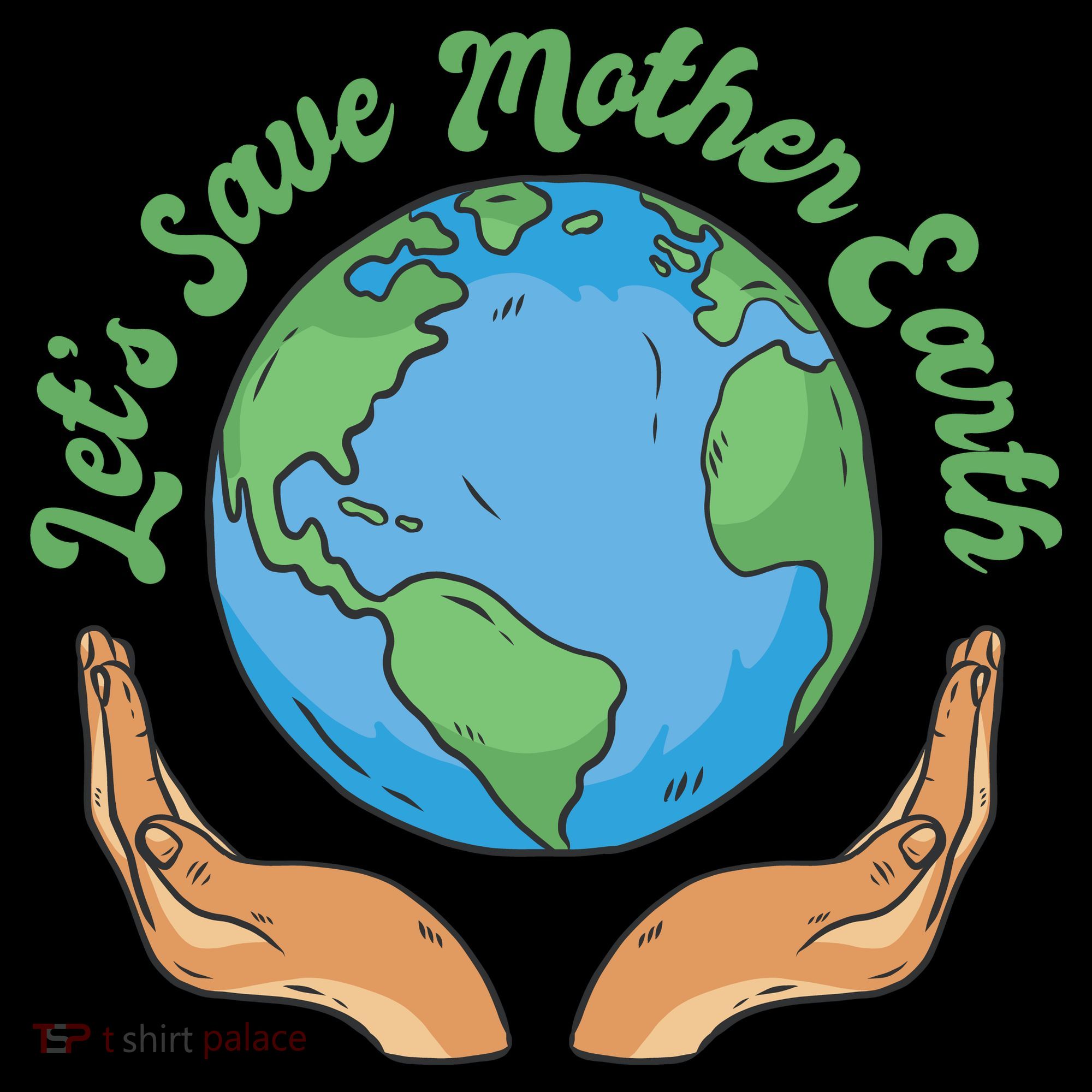 Let's Save Mother Earth Tote Bag