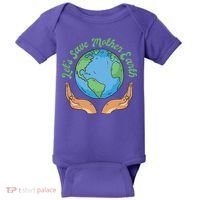 Let's Save Mother Earth Baby Bodysuit thumb 0