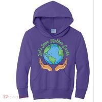 Let's Save Mother Earth Kids Hoodie thumb 0