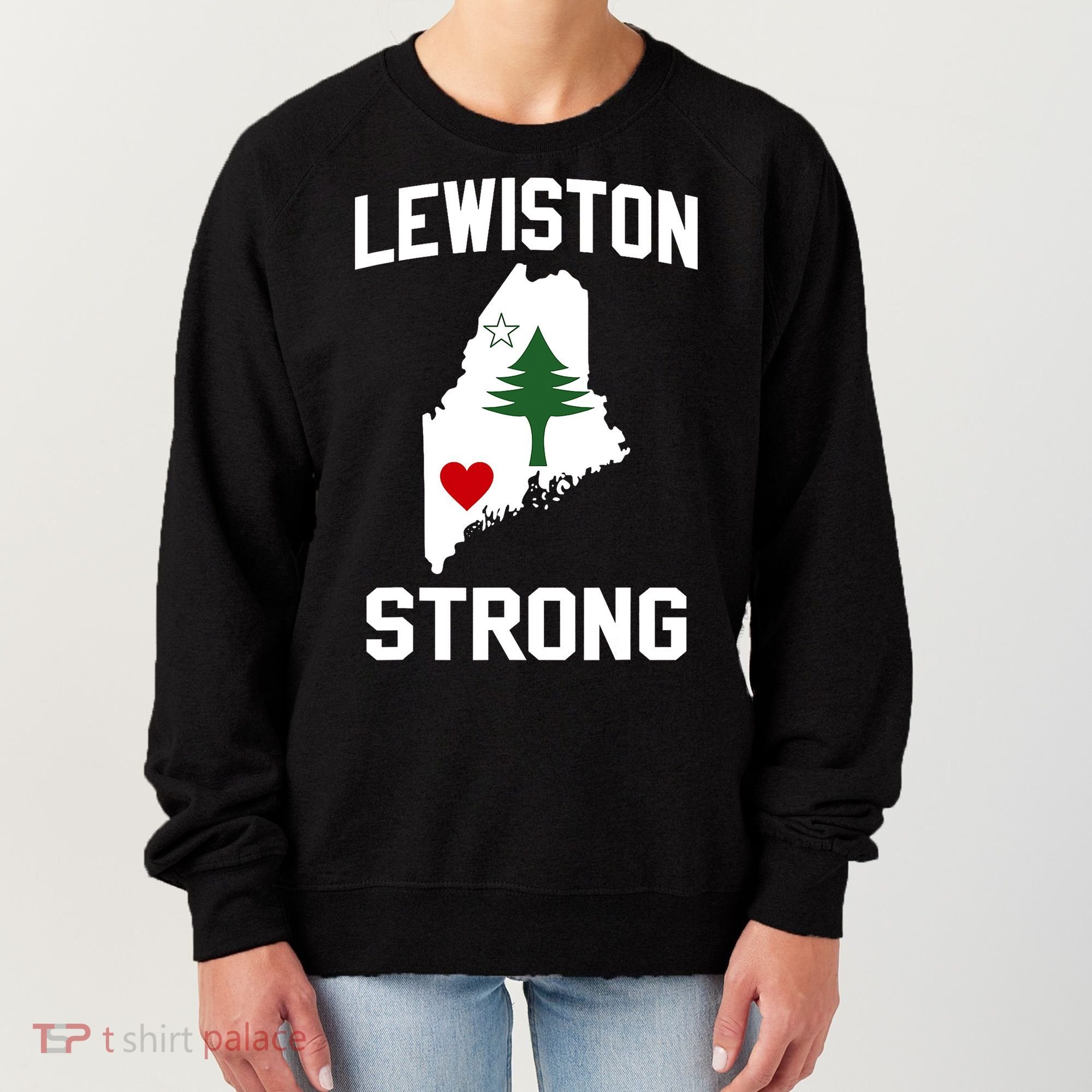 Lewiston Strong Maine Strong Women's Sweatshirt