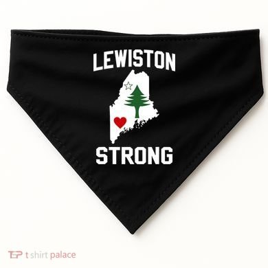 Lewiston Strong Maine Strong USA-Made Doggie Bandana