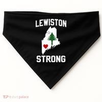Lewiston Strong Maine Strong USA-Made Doggie Bandana thumb 0