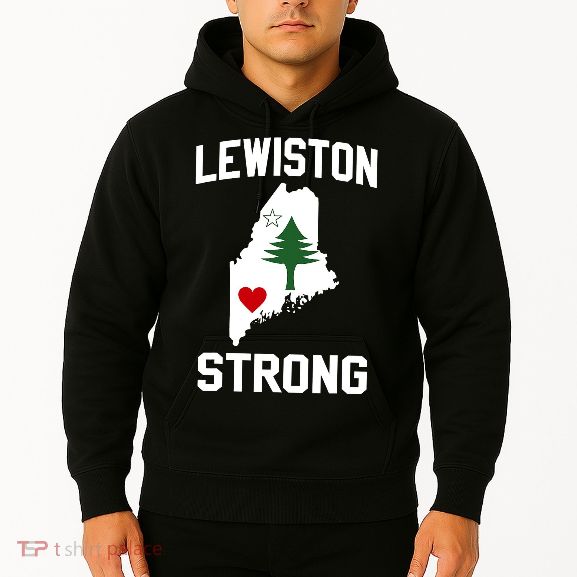 Lewiston Strong Maine Strong Hoodie