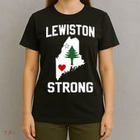 Lewiston Strong Maine Strong T-Shirt thumb 4