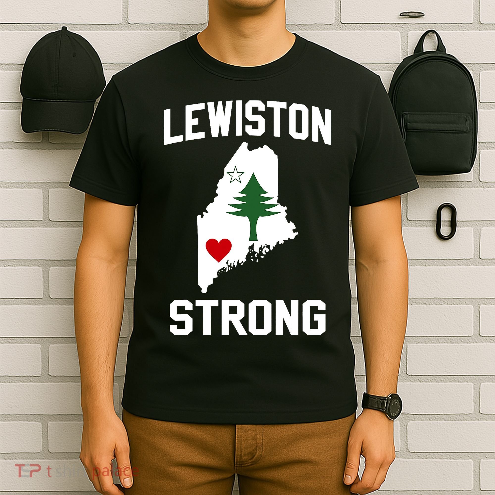 Lewiston Strong Maine Strong T-Shirt