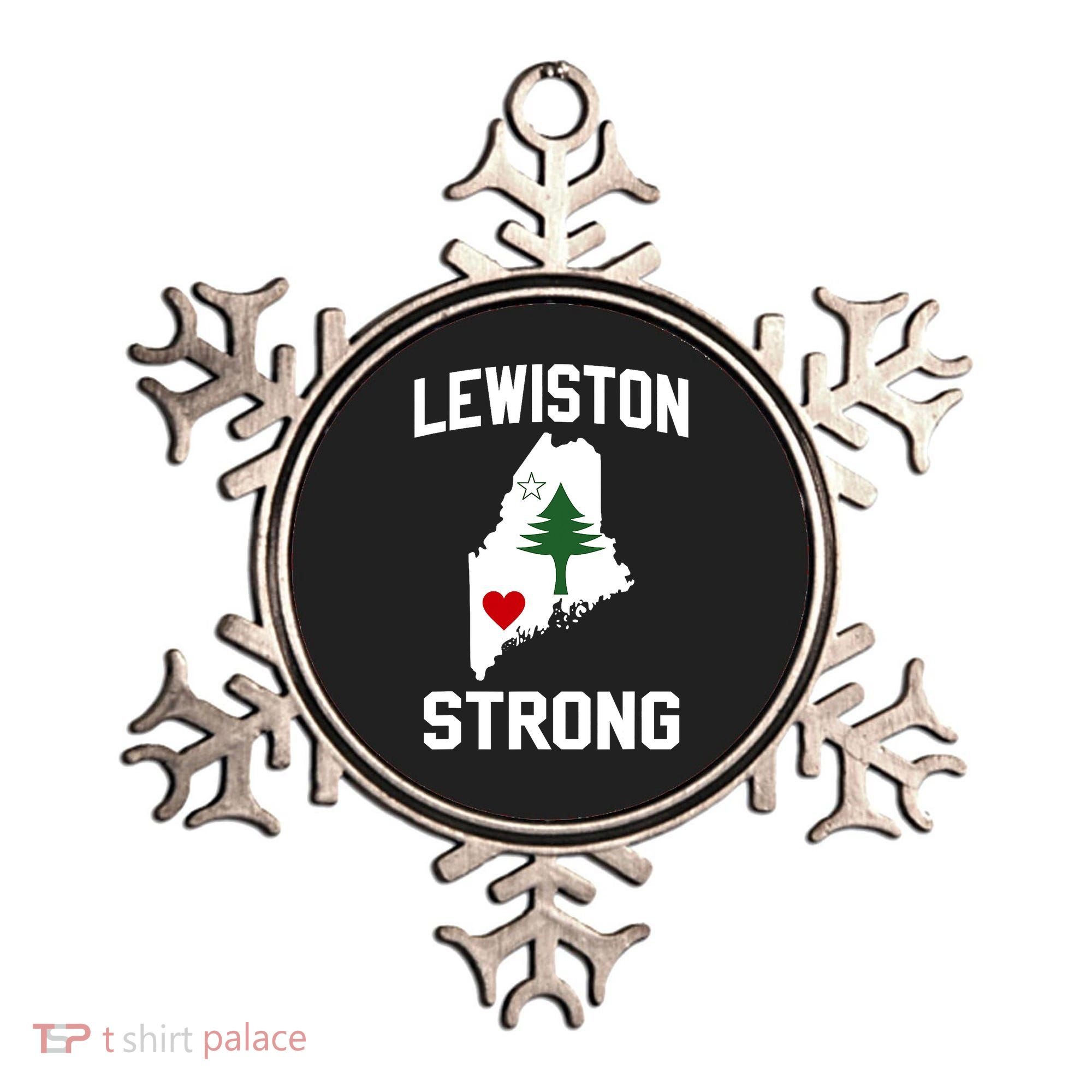Lewiston Strong Maine Strong Ornament