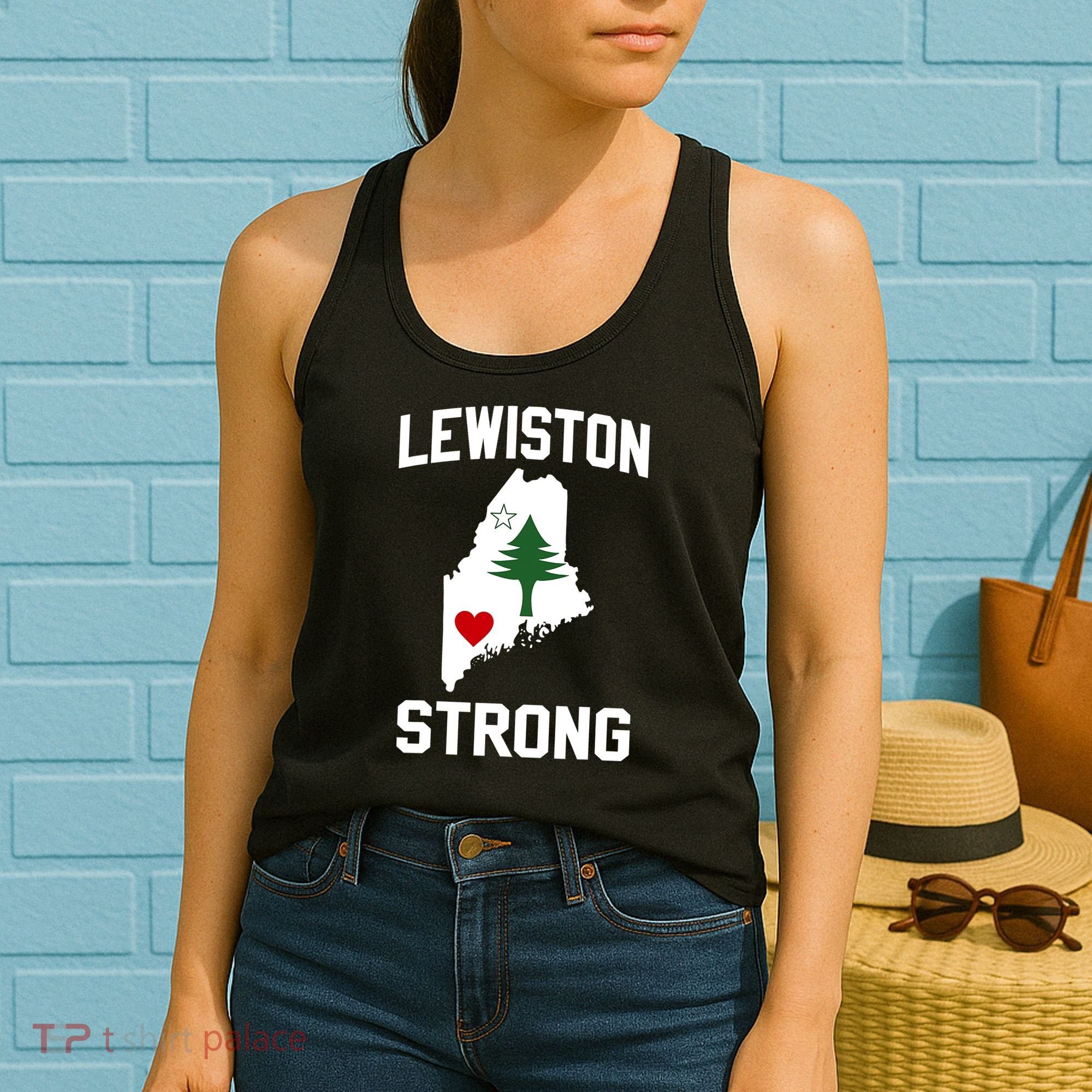 Lewiston Strong Maine Strong Women's Tank Top