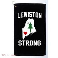 Lewiston Strong Maine Strong Golf Towel thumb 0