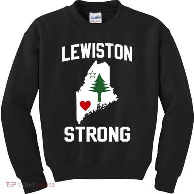 Lewiston Strong Maine Strong Kids Sweatshirt