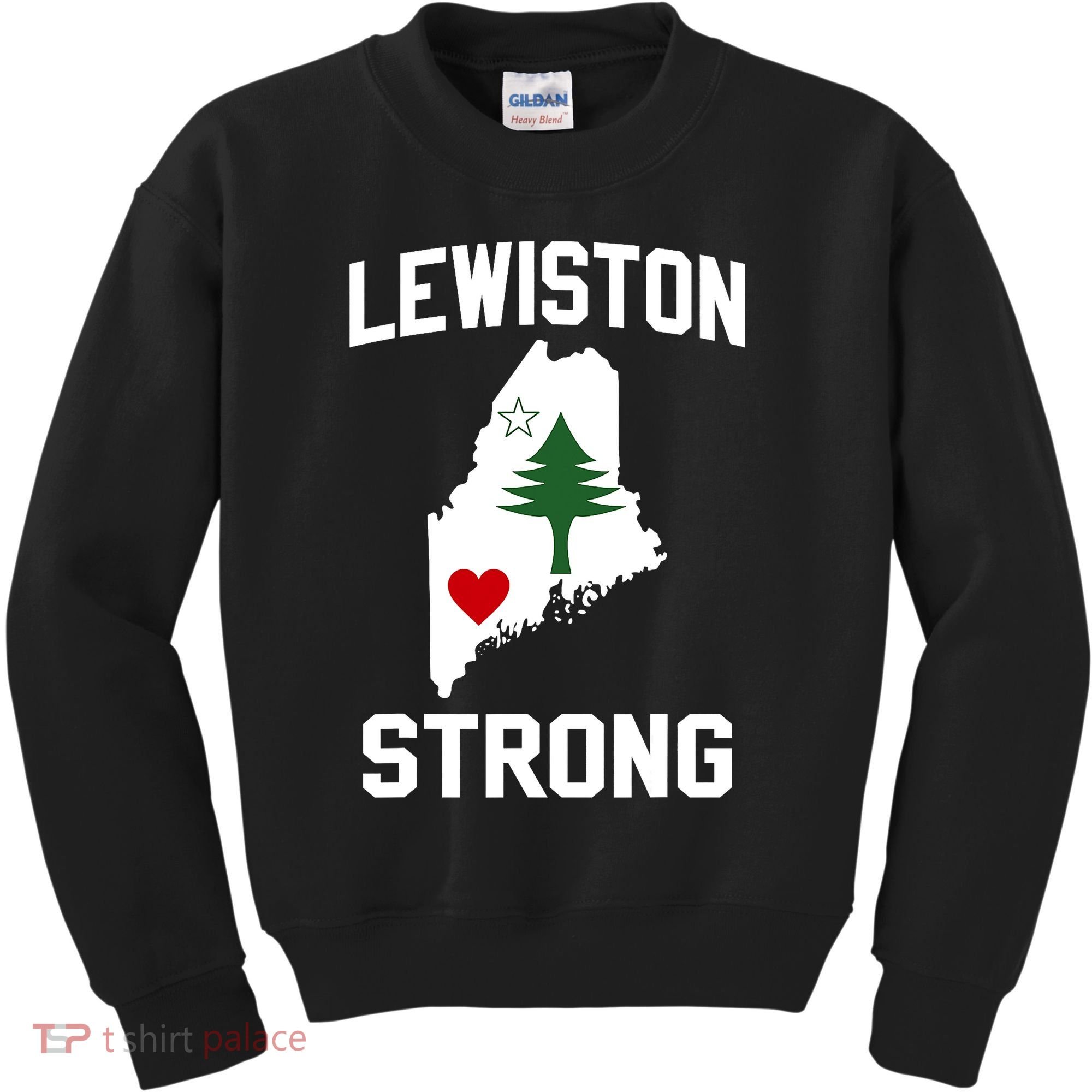 Lewiston Strong Maine Strong Kids Sweatshirt