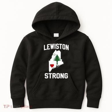 Lewiston Strong Maine Strong Kids Hoodie