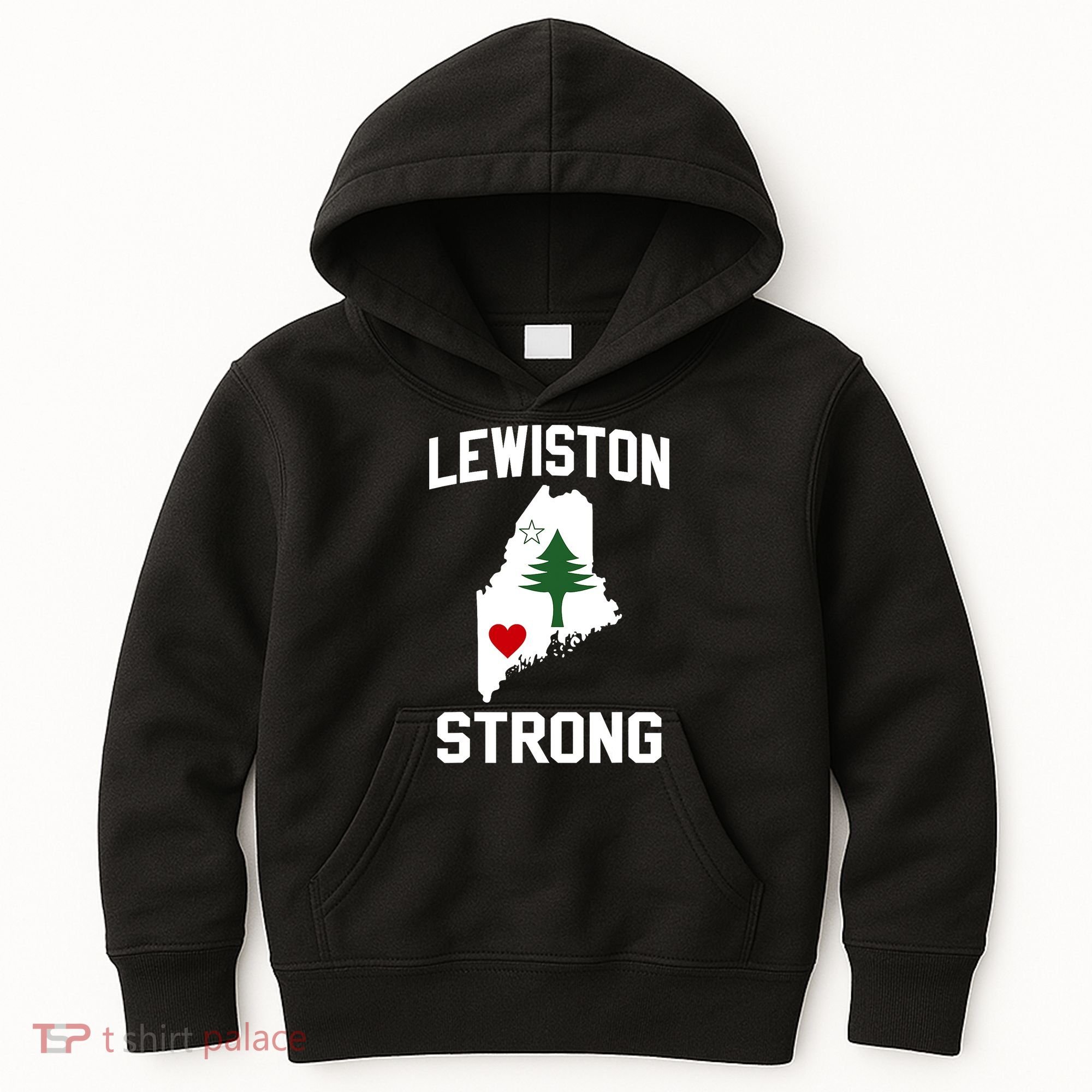 Lewiston Strong Maine Strong Kids Hoodie