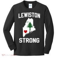 Lewiston Strong Maine Strong Kids Long Sleeve Shirt thumb 0