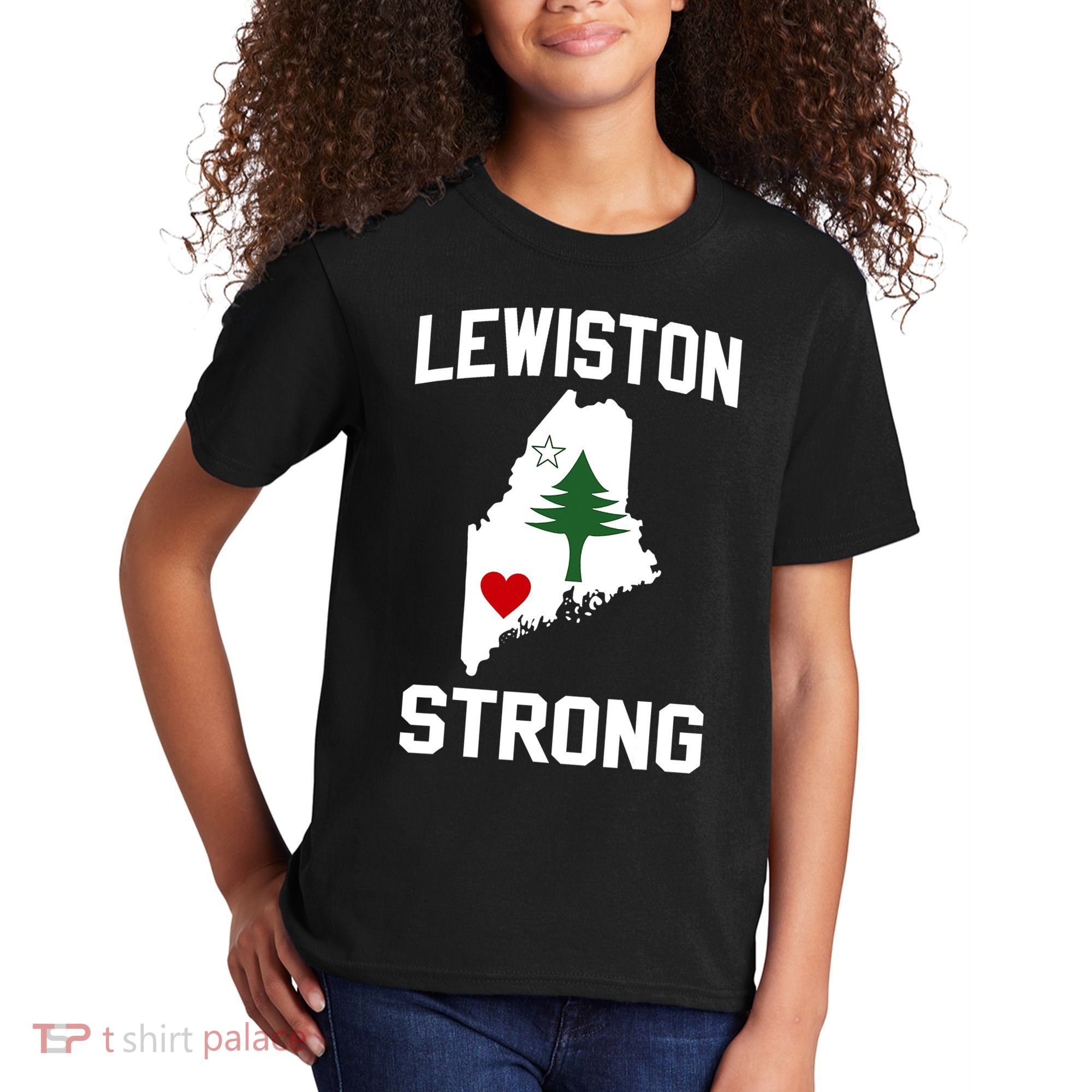 Lewiston Strong Maine Strong Kids T-Shirt