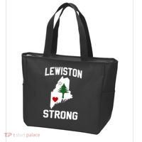 Lewiston Strong Maine Strong Tote Bag thumb 3