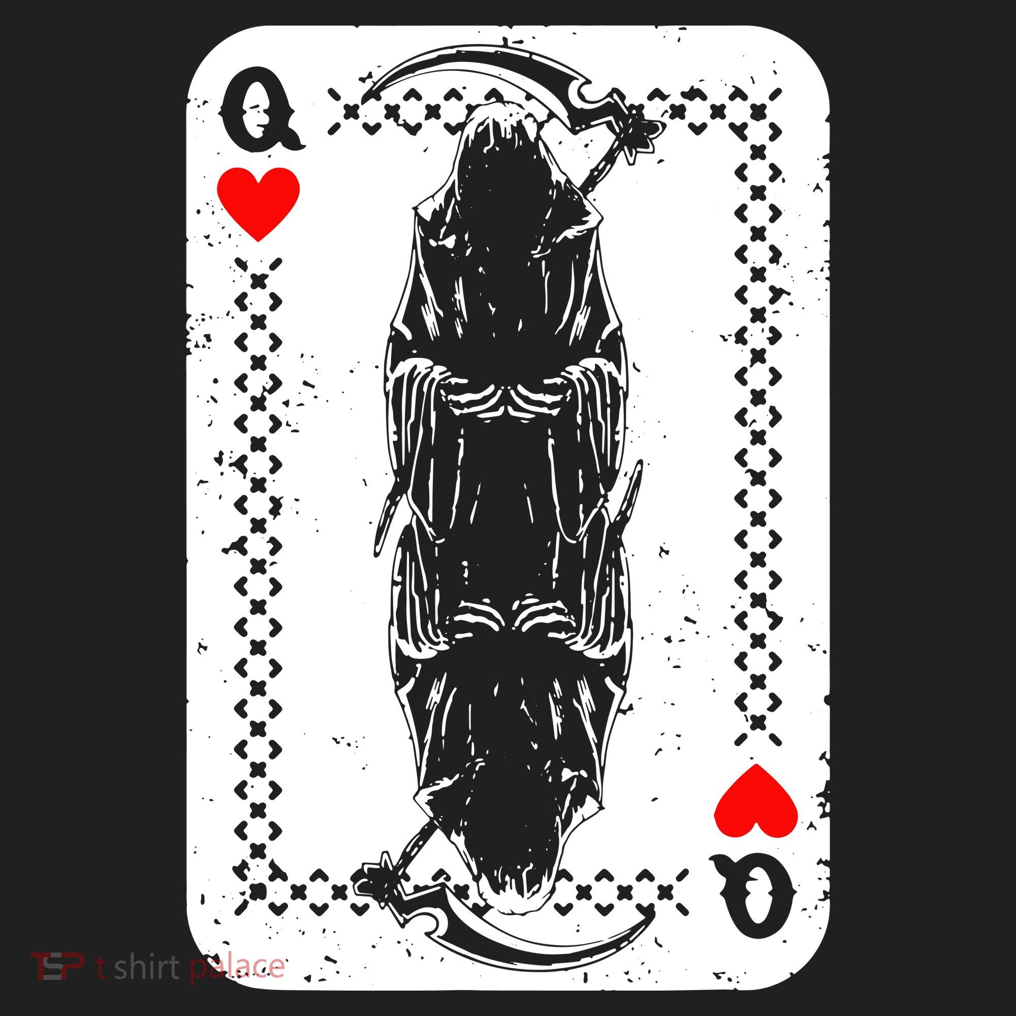 La Santa Muerte Mexico Skeleton Poker Card Death Queens Beanie