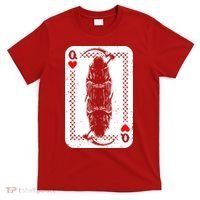 La Santa Muerte Mexico Skeleton Poker Card Death Queens T-Shirt thumb 0