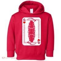 La Santa Muerte Mexico Skeleton Poker Card Death Queens Toddler Hoodie thumb 0