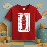 La Santa Muerte Mexico Skeleton Poker Card Death Queens Toddler T-Shirt thumb 3