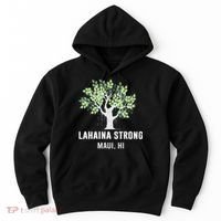 Lahaina Strong Maui Hawaii Old Banyan Tree Hoodie thumb 0