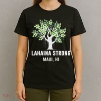 Lahaina Strong Maui Hawaii Old Banyan Tree T-Shirt thumb 4
