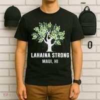 Lahaina Strong Maui Hawaii Old Banyan Tree T-Shirt thumb 6