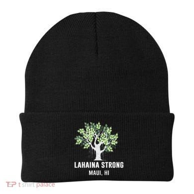 Lahaina Strong Maui Hawaii Old Banyan Tree Beanie