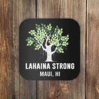 Lahaina Strong Maui Hawaii Old Banyan Tree Coaster thumb 0