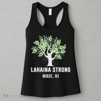 Lahaina Strong Maui Hawaii Old Banyan Tree Women's Tank Top thumb 3