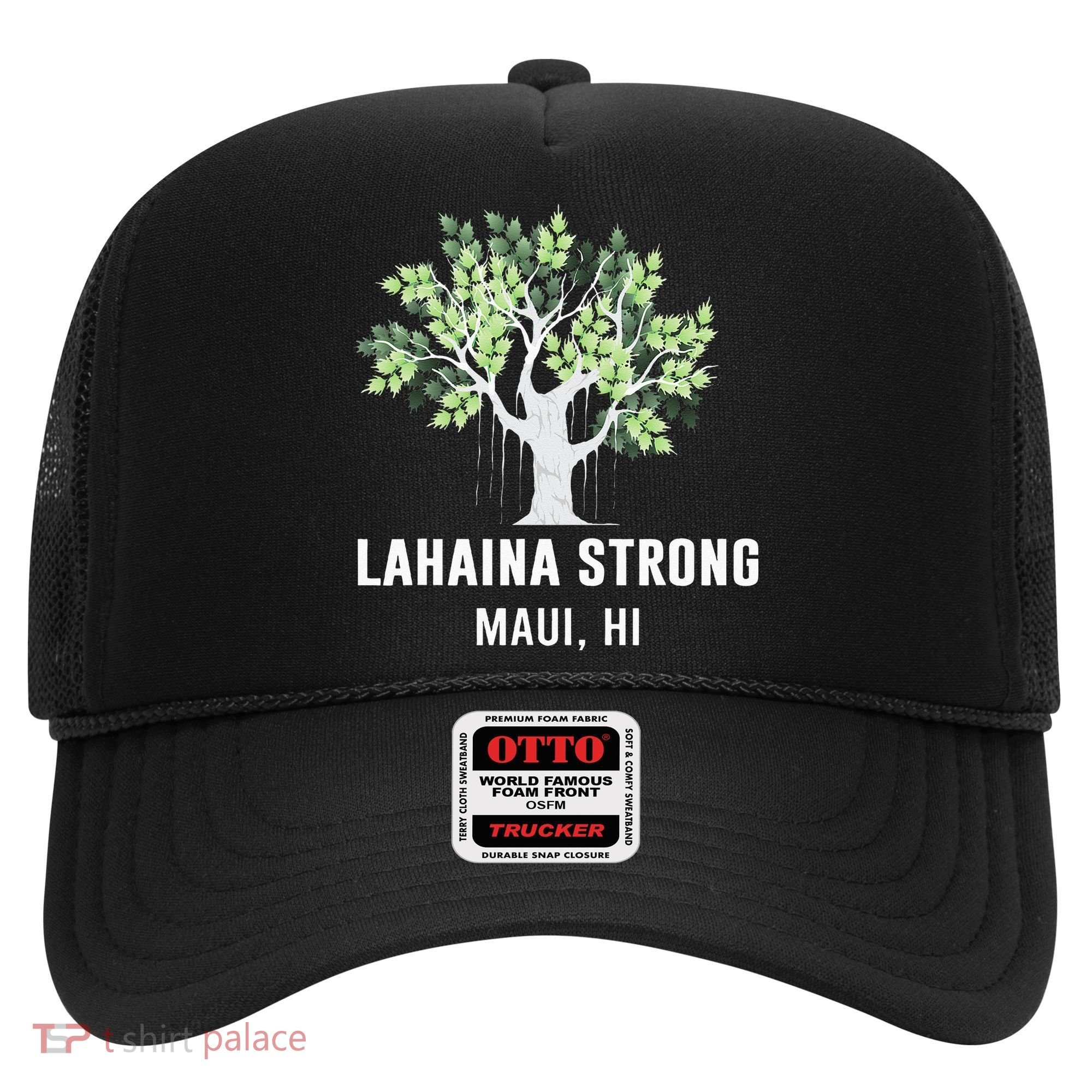 Lahaina Strong Maui Hawaii Old Banyan Tree Hat