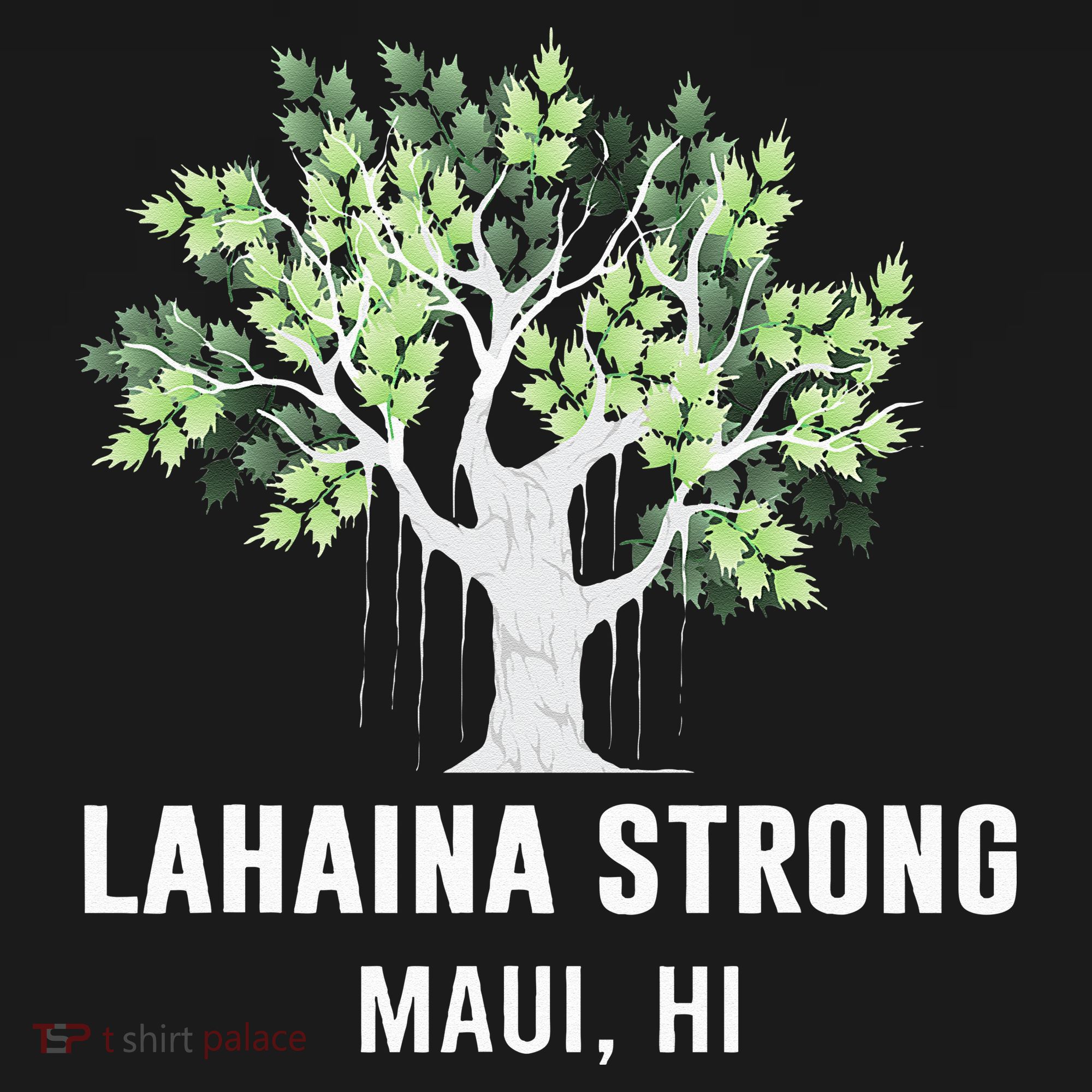 Lahaina Strong Maui Hawaii Old Banyan Tree Tote Bag