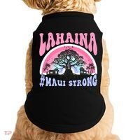 Lahaina Strong Maui Hawaii Doggie Tank thumb 0