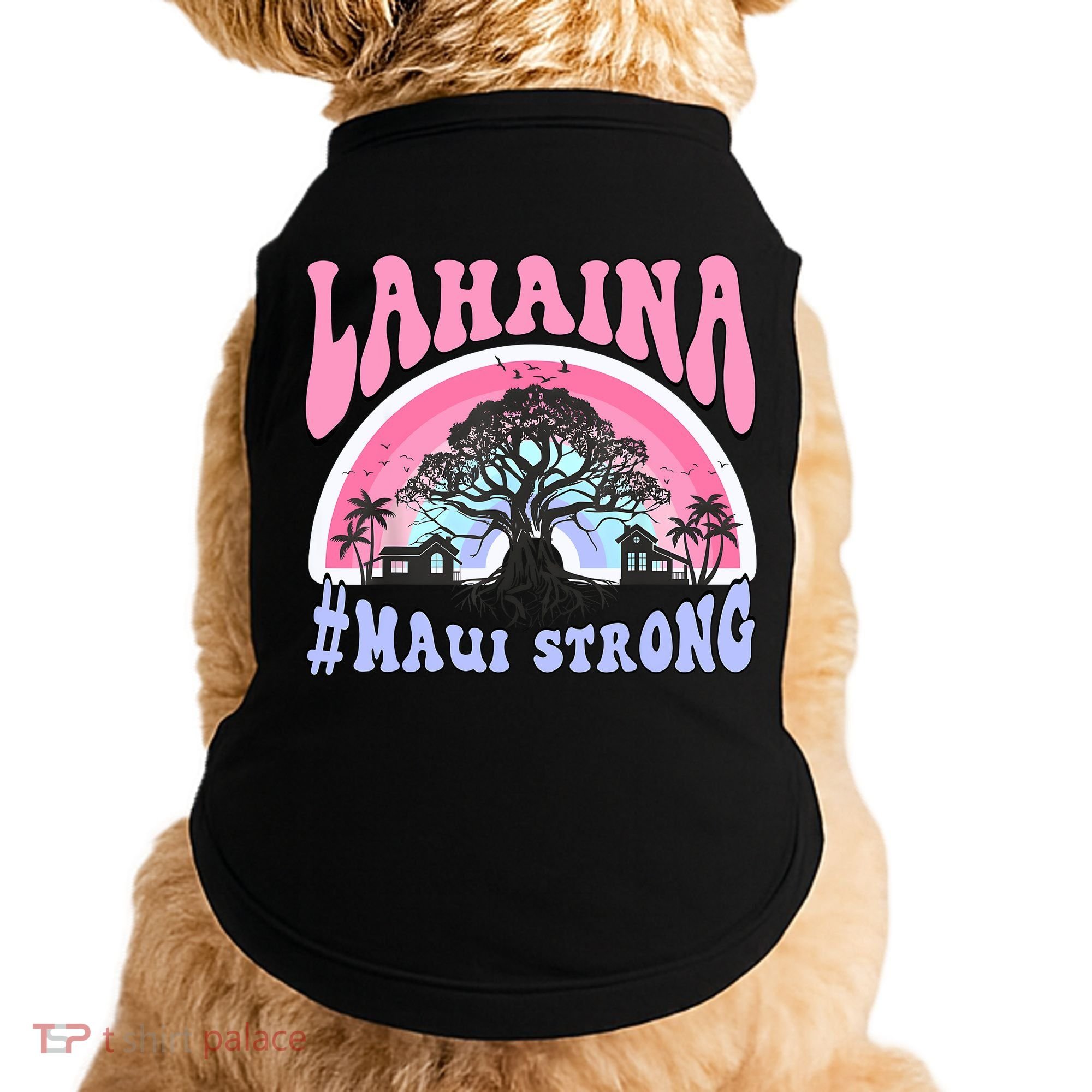 Lahaina Strong Maui Hawaii Doggie Tank