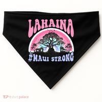 Lahaina Strong Maui Hawaii USA-Made Doggie Bandana thumb 0