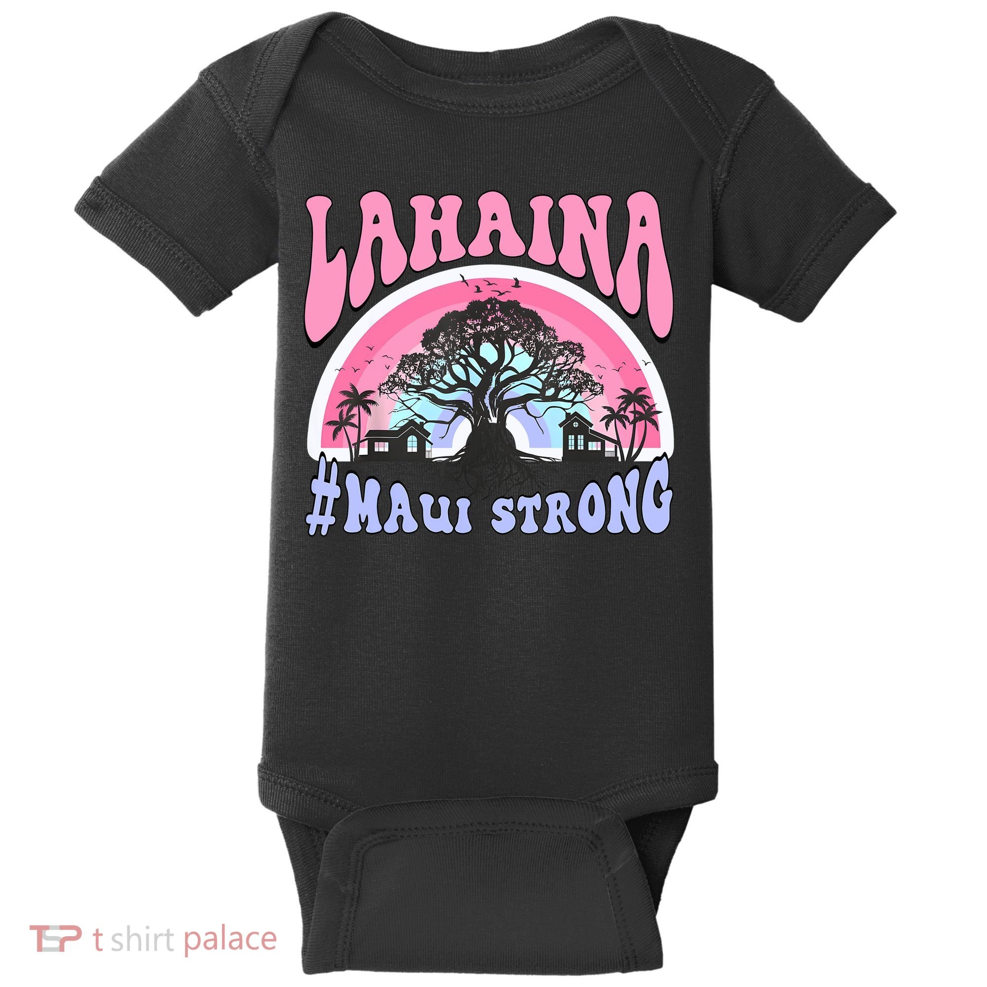 Lahaina Strong Maui Hawaii Baby Bodysuit