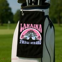 Lahaina Strong Maui Hawaii Golf Towel thumb 2