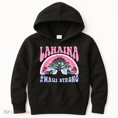 Lahaina Strong Maui Hawaii Kids Hoodie