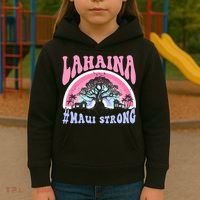 Lahaina Strong Maui Hawaii Kids Hoodie thumb 3