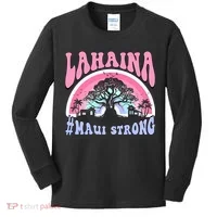 Lahaina Strong Maui Hawaii Kids Long Sleeve Shirt thumb 0
