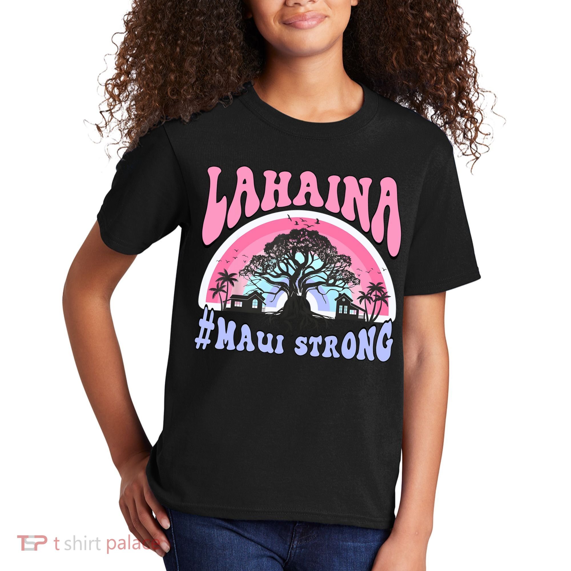 Lahaina Strong Maui Hawaii Kids T-Shirt