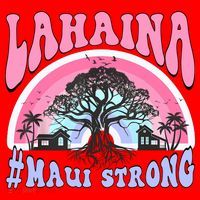 Lahaina Strong Maui Hawaii Santa Hat thumb 1