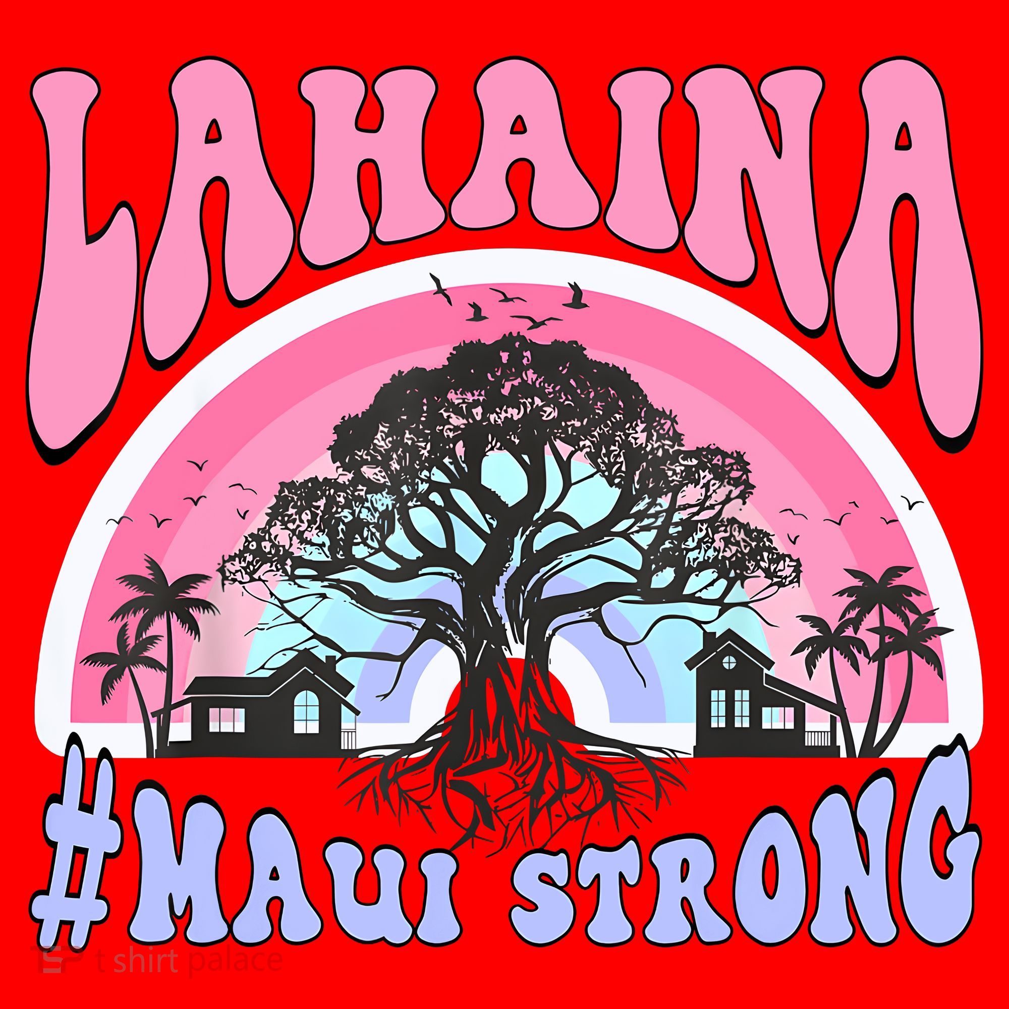 Lahaina Strong Maui Hawaii Santa Hat