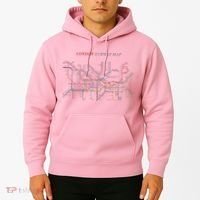 London S.U.B.W.A.Y Map Metro Underground Hoodie thumb 2