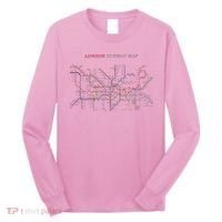 London S.U.B.W.A.Y Map Metro Underground Long Sleeve Shirt thumb 0