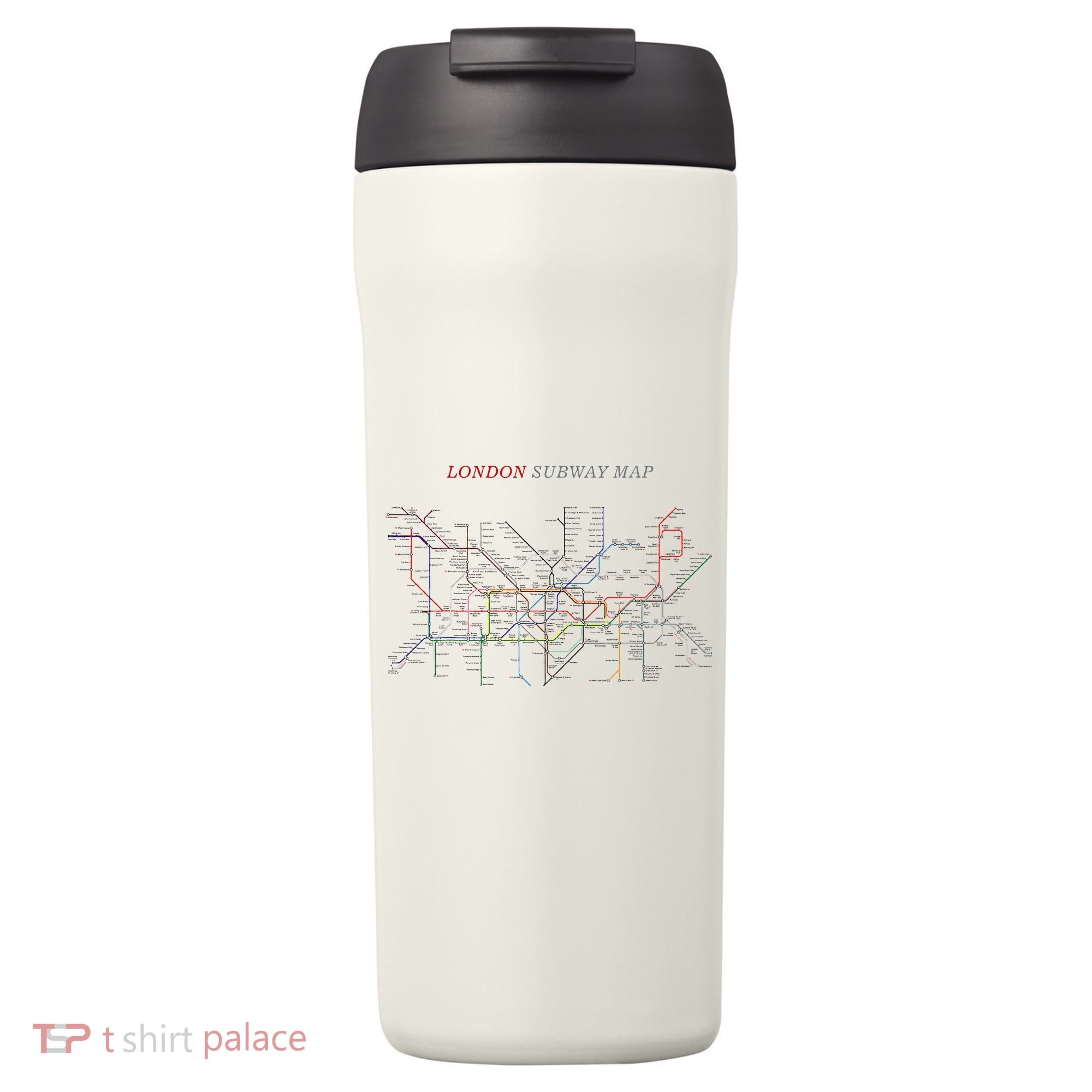 London S.U.B.W.A.Y Map Metro Underground 24oz Duet Stainless Steel Tumbler