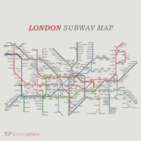 London S.U.B.W.A.Y Map Metro Underground 24oz Duet Stainless Steel Tumbler thumb 2